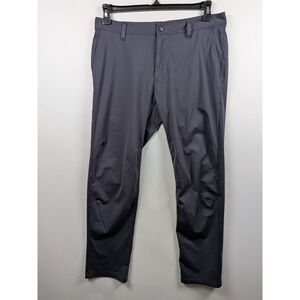 Rhone Commuter Five Pocket Pants Men's Size 33x29 Flex Knit 4-way Stretch Gray